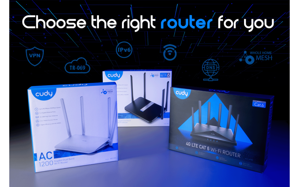 Cudy's Feature-Rich WiFi Routers: A Side-by-Side Comparison