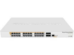 MikroTik Cloud Router Switch 24 Port Gigabit PoE 4SFP+ 450W | CRS328-24P-4S+RM