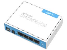 MikroTik hAP Lite 2.4GHz 1.5dBi 4 Port Ethernet WiFi Router | RB941-2nD