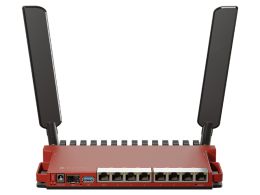 MikroTik 8 Gigabit 1x2.5Gbps SFP+ Dual Core WiFi 6 Router | L009UiGS-2HaxD-IN