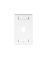 Linkbasic One Port Faceplate 115 x 70mm