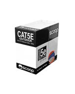 Scoop 305m Box Cat5e Outdoor FTP CCA Cable