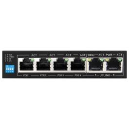 Scoop 6 Port Fast Ethernet 4 AI PoE 60W Switch | Scoop